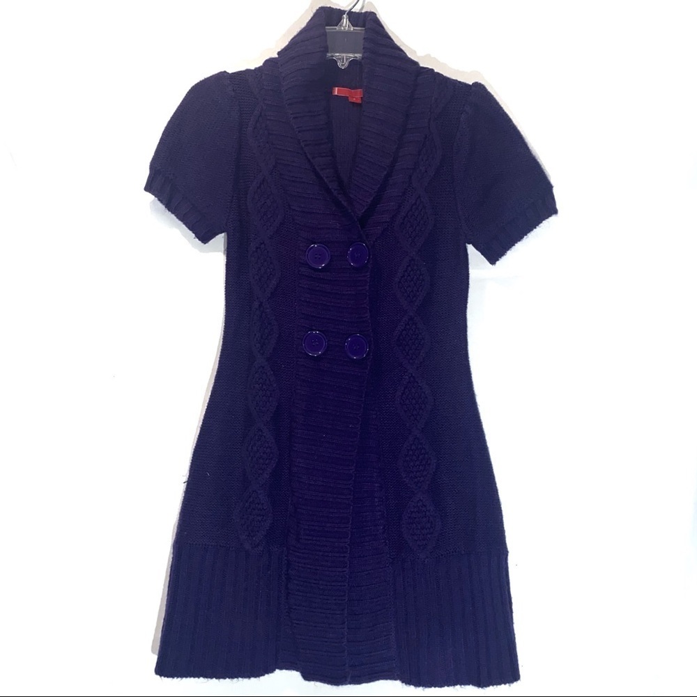 Liv Purple Sweater Tunic Small
